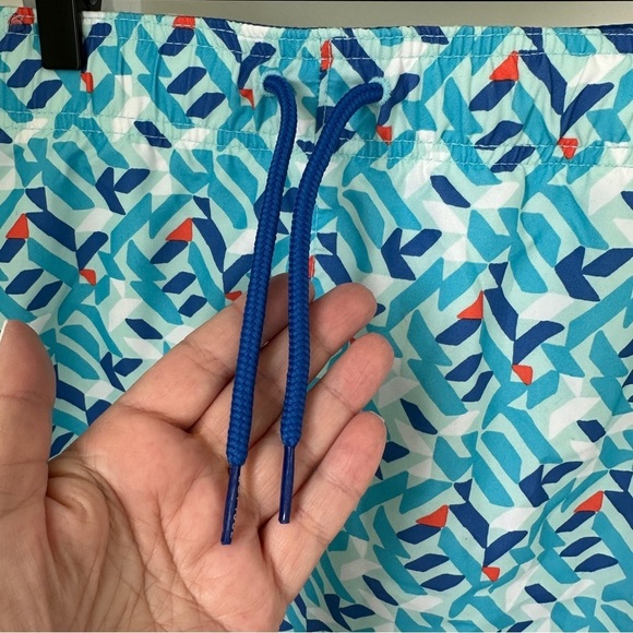 Abercrombie Kids Blue and White Board Shorts Quick-Dry Swim Size Large 14 - Picture 5 of 14